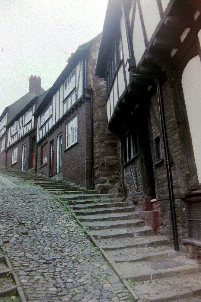 Another view of Stepcote Hill, Exeter, Devon