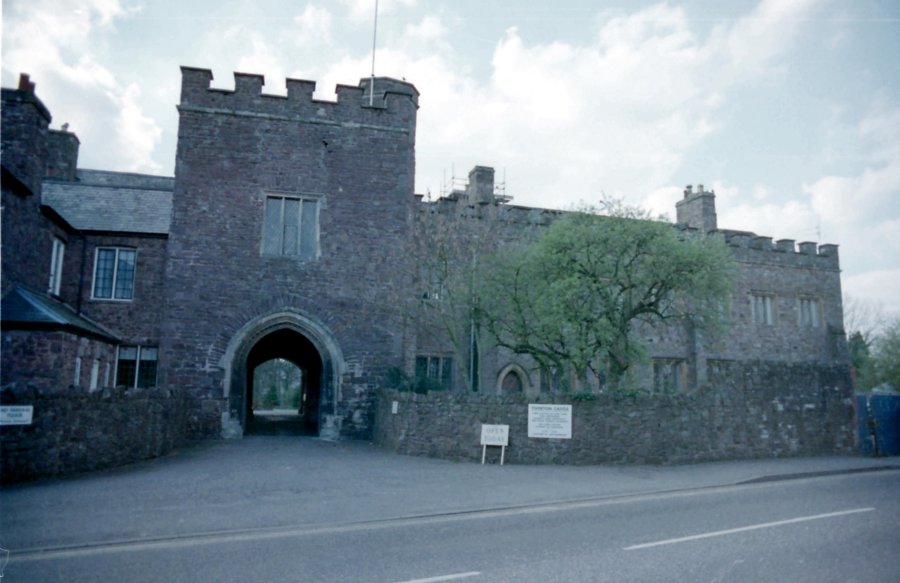 Gatehouse of Tiverton Castle, Tiverton, Devon