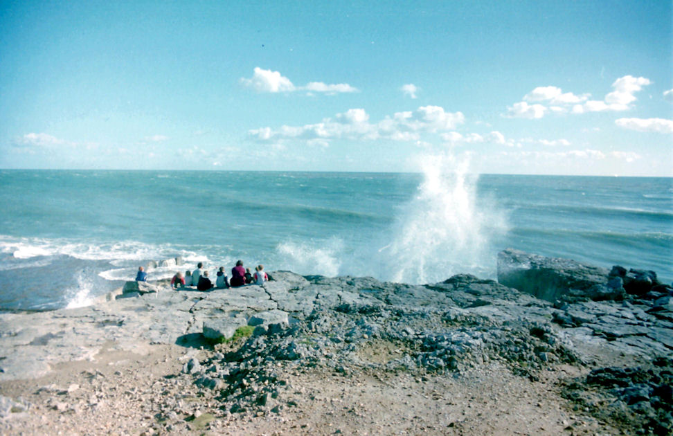 Big Waves at Portland Bill, Dorset