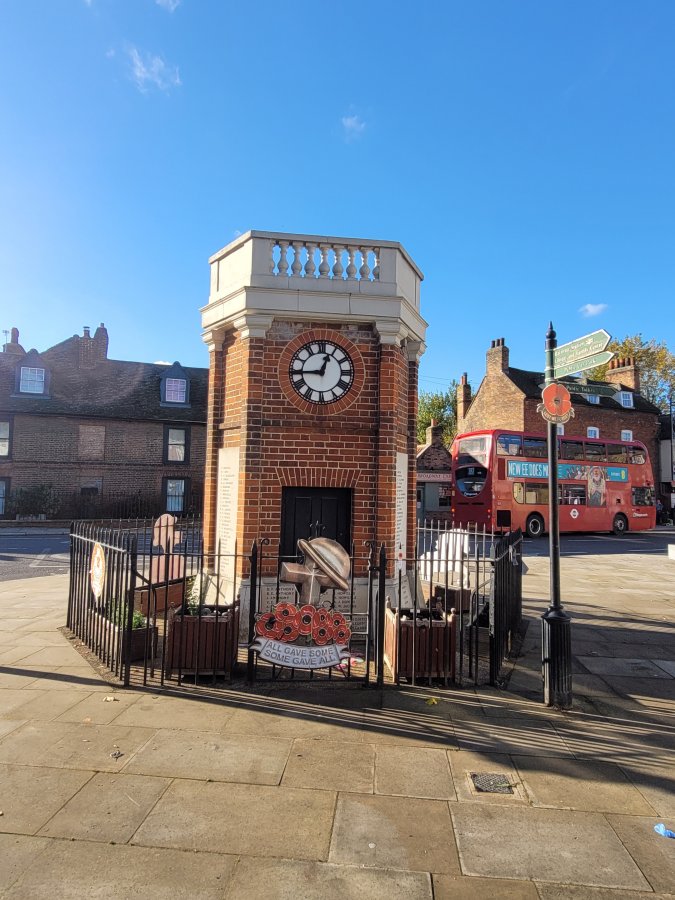 Rainham Clock Tower War Memorial, Essex