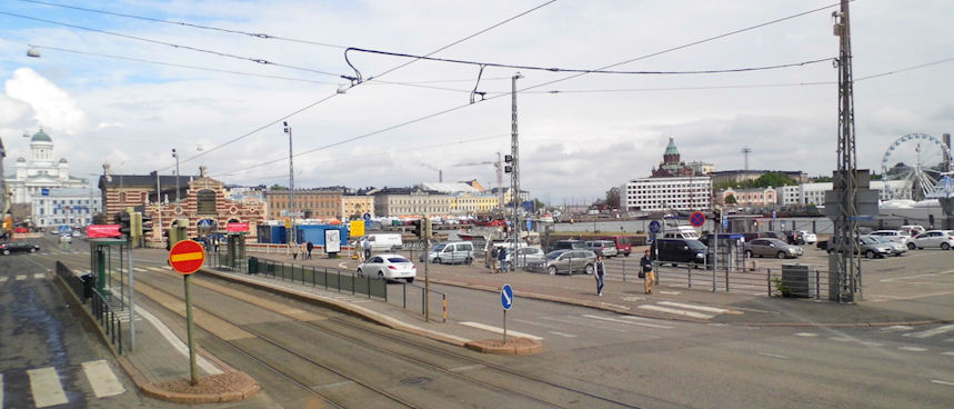Looking Back at Helsinki, Finland