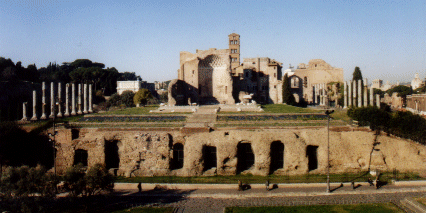 The Temple of Venus and Roma, Forum, Rome, Italy