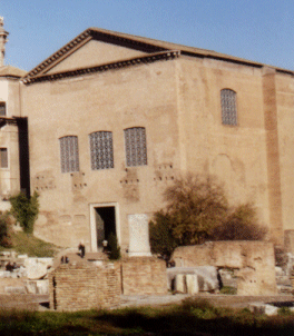 The Curia, Forum, Rome, Italy