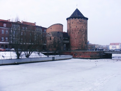 The Keeps on Spichlerze Island, Gdańsk, Poland