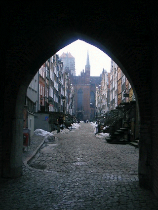 Mariacki Street, Gdańsk, Poland