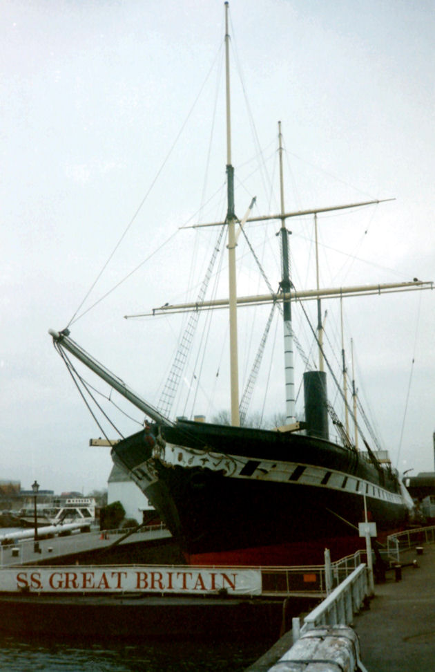 Brunel's Great Britain at Bristol Dock, Gloucestershire