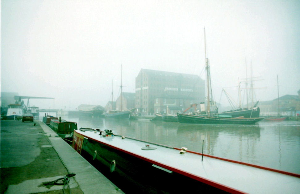 Gloucester Docks before the Rennovations, Gloucestershire