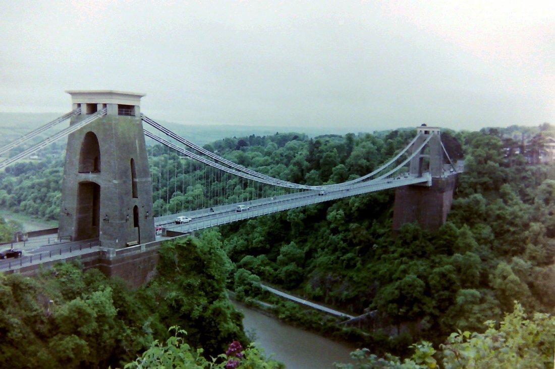 Clifton Suspension Bridge - over the River Avon, Bristol, Gloucestershire