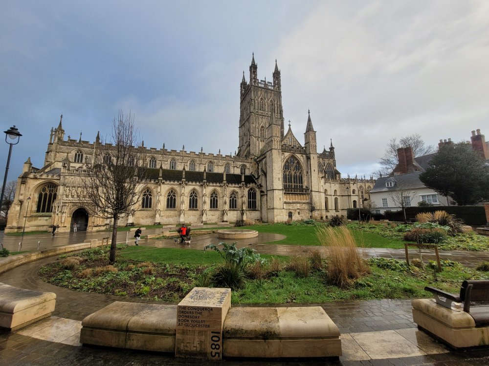A Clearer Day at Gloucester Cathedral, Gloucestershire