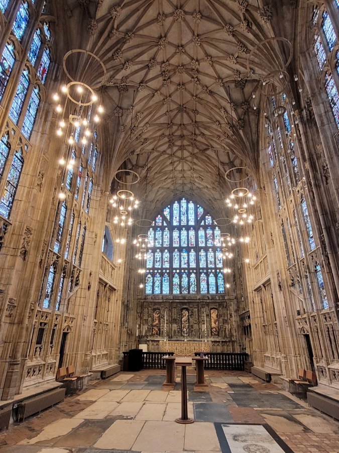 The Lady Chapel of Gloucester Cathedral, Gloucestershire
