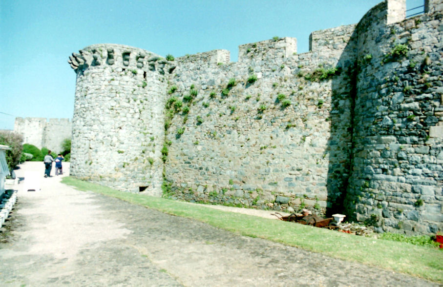 The Walls of Castle Cornet, St. Peter Port, Guernsey, Channel Islands