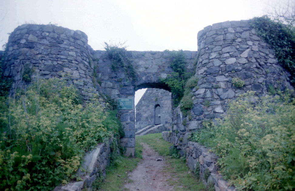 Gatehouse of Ivy Castle, Guernsey, Channel Islands