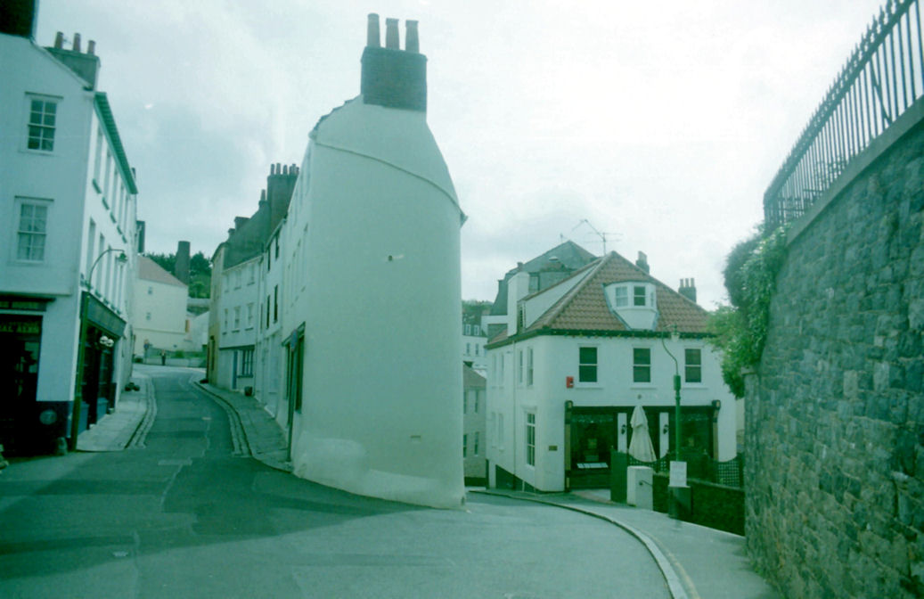 Skinny House, St. Peter Port, Guernsey, Channel Islands