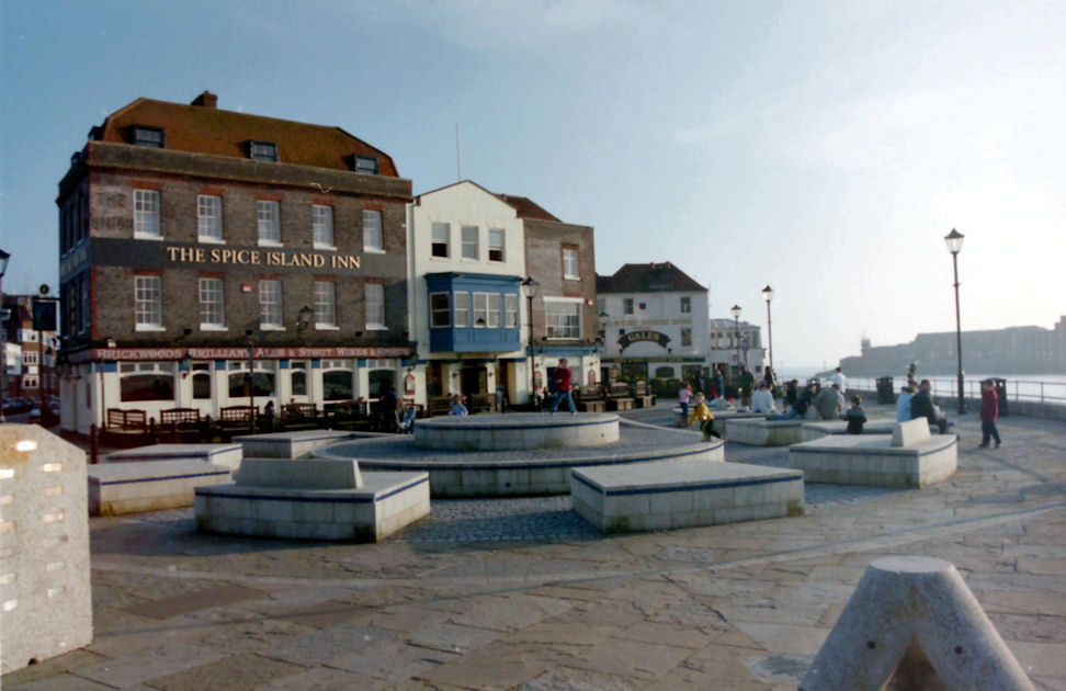 The Old Town part of Portsmouth, Hampshire