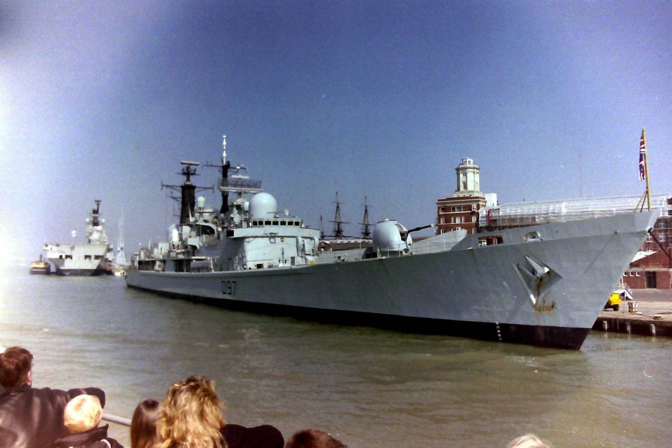 Another Big Ol' Naval Vessel, Portsmouth, Hampshire