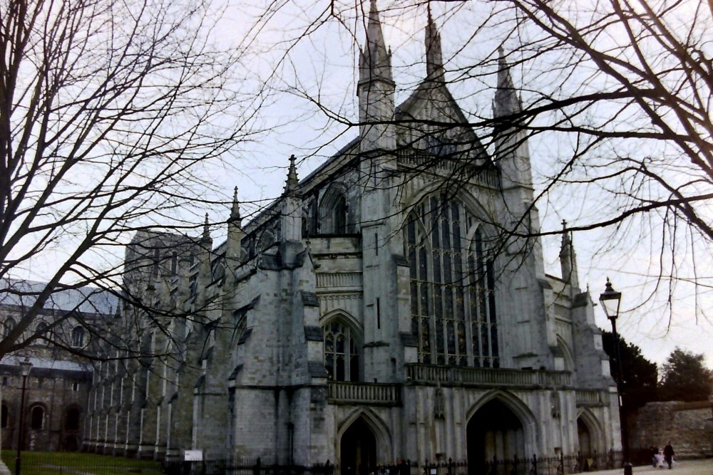 Winter in Winchester, Hampshire
