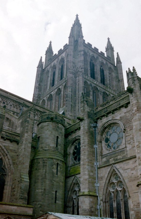 Central Tower of Hereford Cathedral, Herefordshire