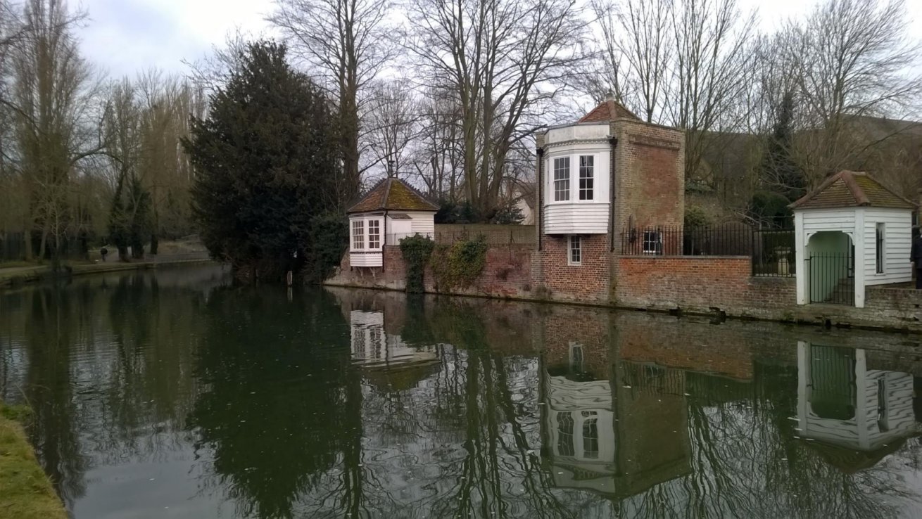 Peaceful Morning by the Lee in Ware, Hertfordshire