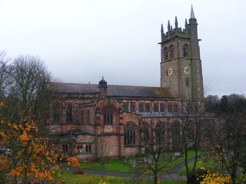 Another view of All Saints' Church, Hertford, Hertfordshire