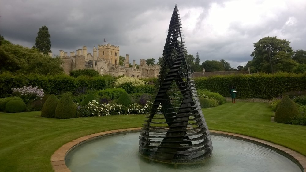 Spiral Fountain at Elton Hall, Huntingdonshire