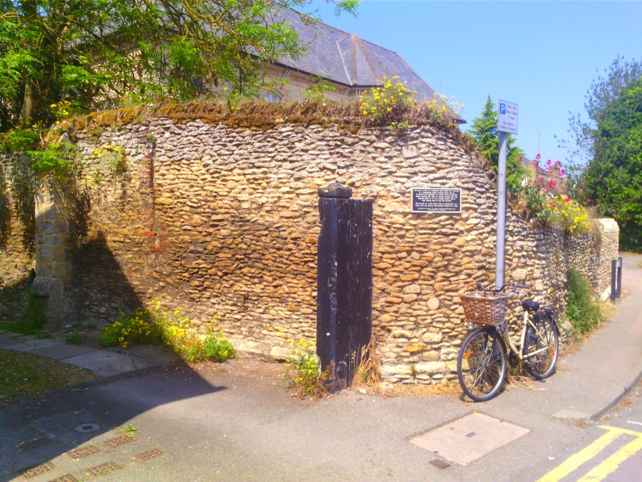 The Slight Remains of St. Ives Priory, Huntingdonshire