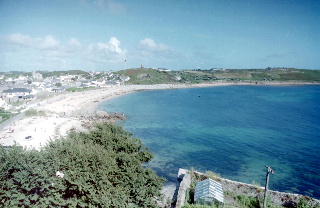Another view of Hugh Town, St Mary's, Isles of Scilly