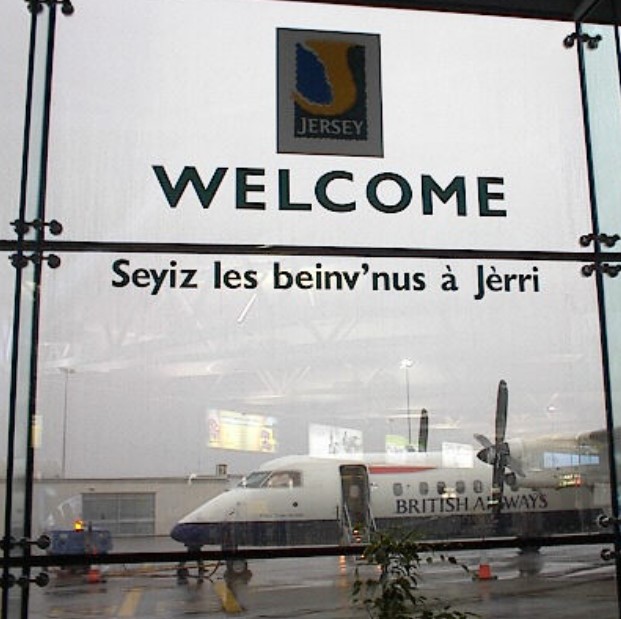 Welcome to Jersey sign