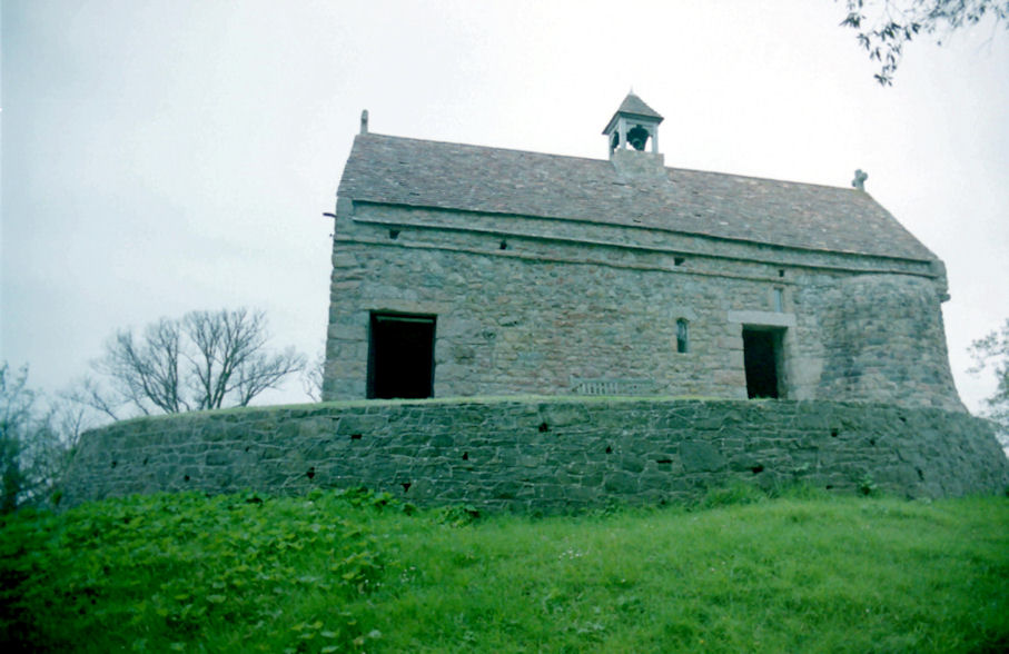 The Church on La Hogue Bie, Jersey, Channel Islands