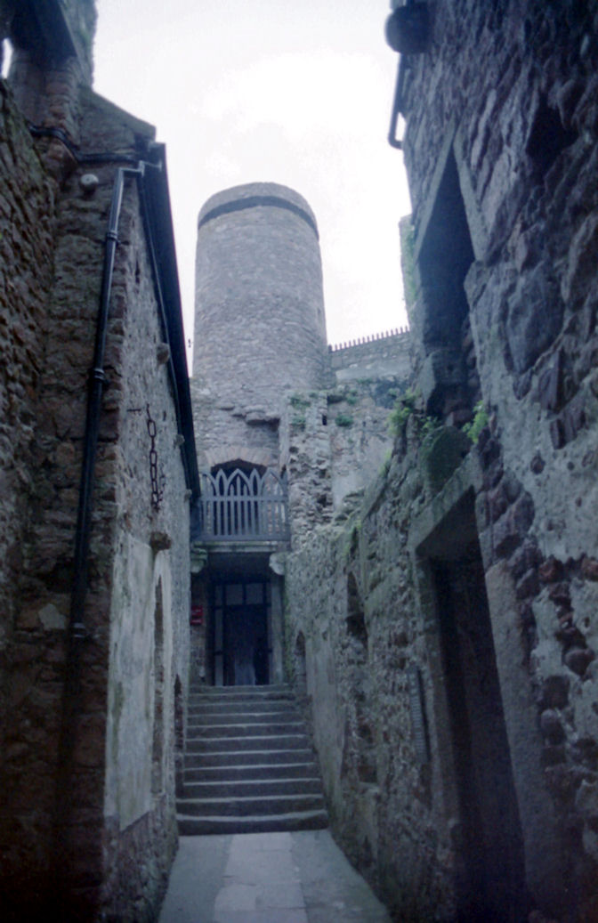 Another view of Mont Orguiel Castle, Jersey, Channel Islands