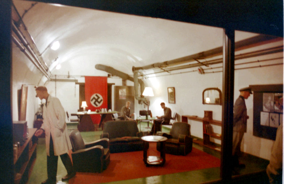 Diorama in the WWII German Underground Hospital, Jersey, Channel Islands