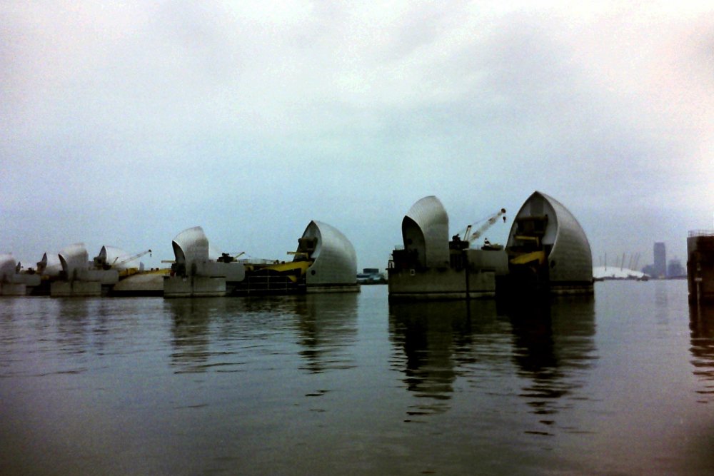 Another view of the Thames Barrier from the River