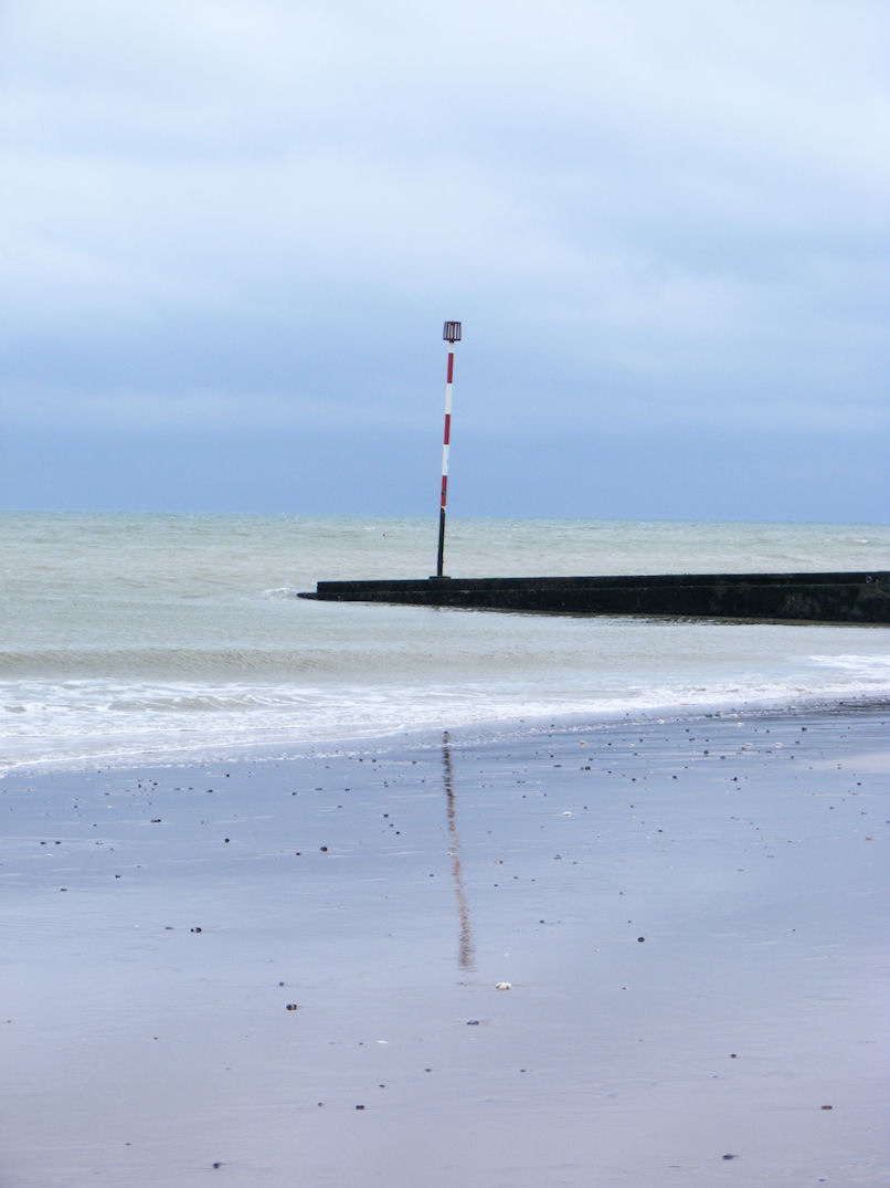 Artistic view of Broadstairs Beach, Kent