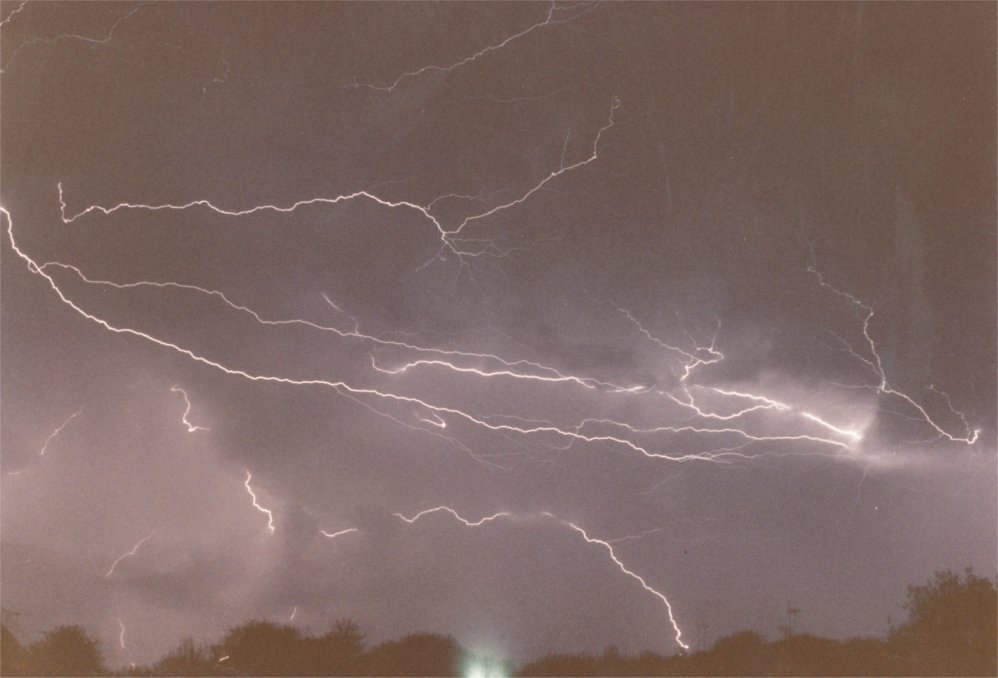 Dramatic Lightning over Walderslade