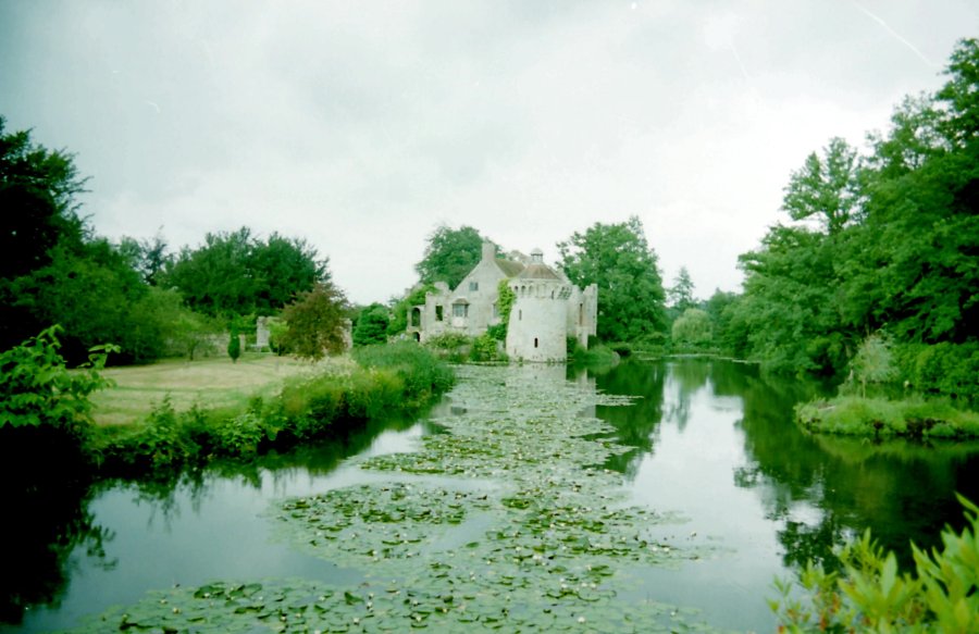 Castle and Lake, Scotney, Kent