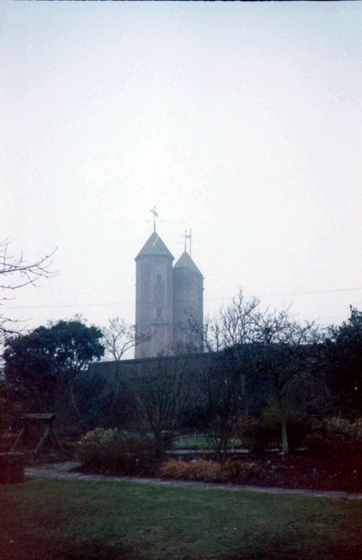 Misty Day at Sissinghurst Castle, Kent