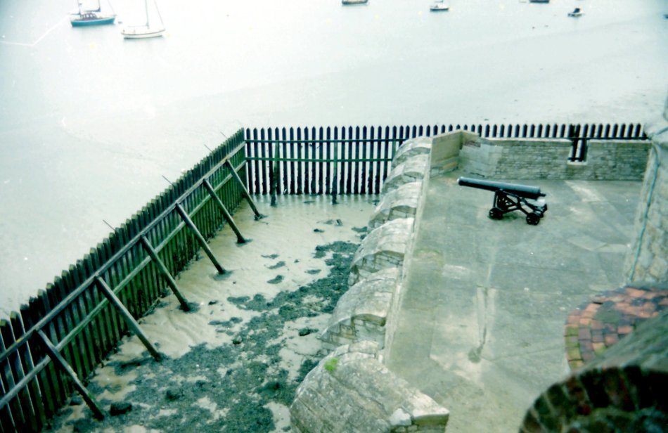 The Wooden Palisade, Upnor Castle, Kent