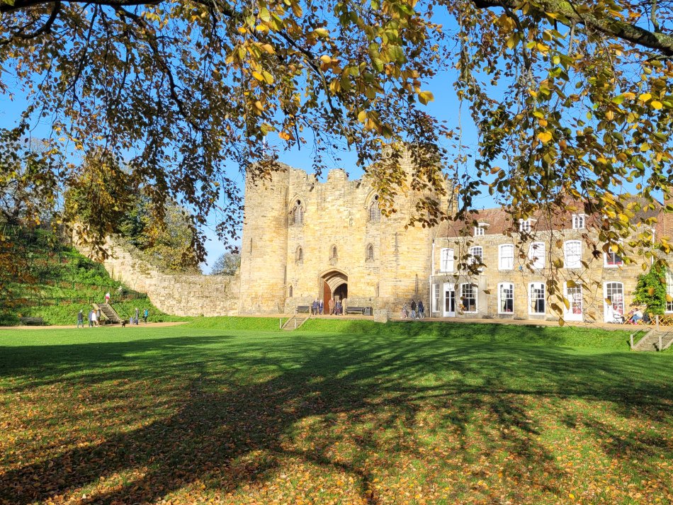 Autumnal Shot of Tonbridge Castle, Kent