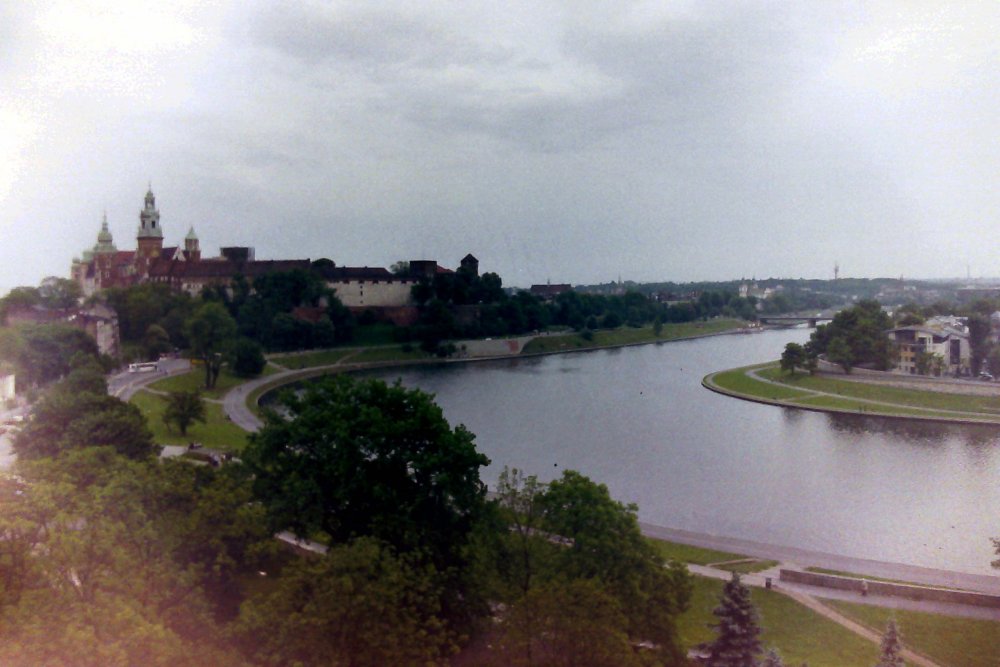The Wawel Castle and Wisla, Krak�w Poland