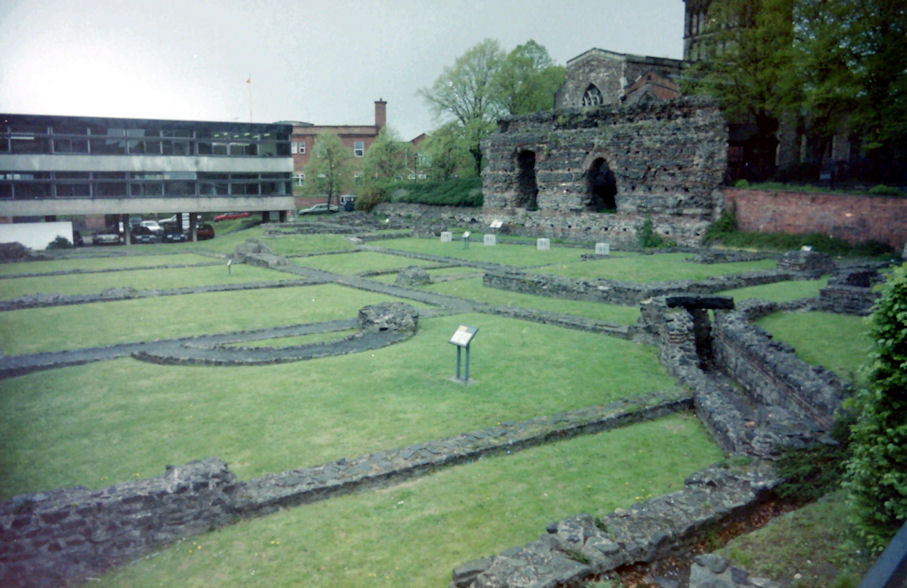 Roman Ruins in Leicester, Leicestershire