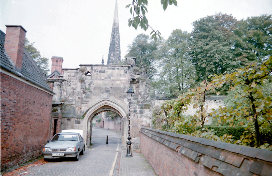 Remains of Leicester Castle, Leicestershire