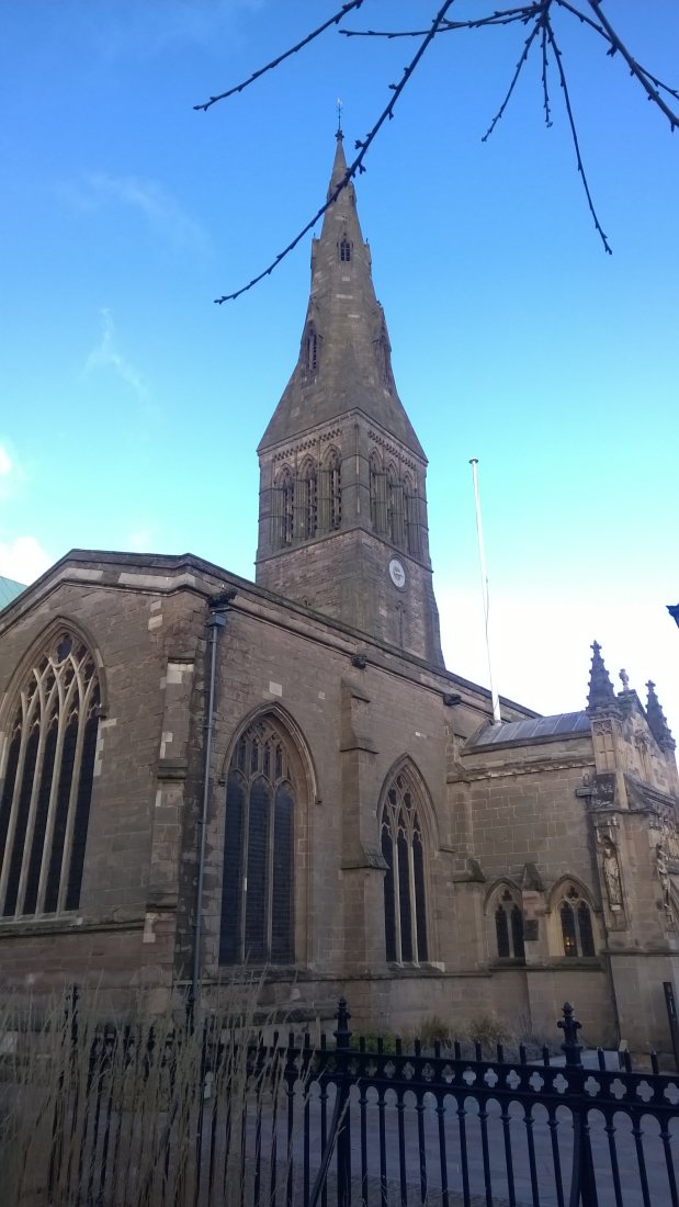 Another view of Leicester Cathedral, Leicestershire