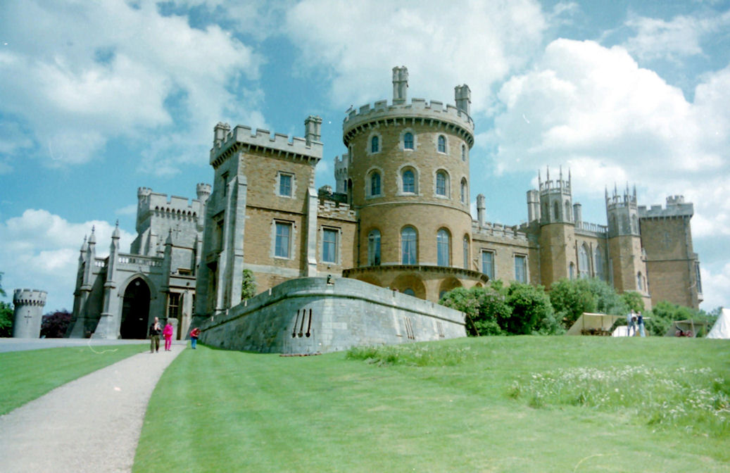 Classic View of Belvoir Castle, Leicestershire