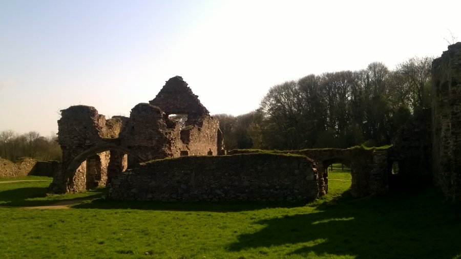 Another view of the Ruins of Grace Dieu Priory, Leicestershire