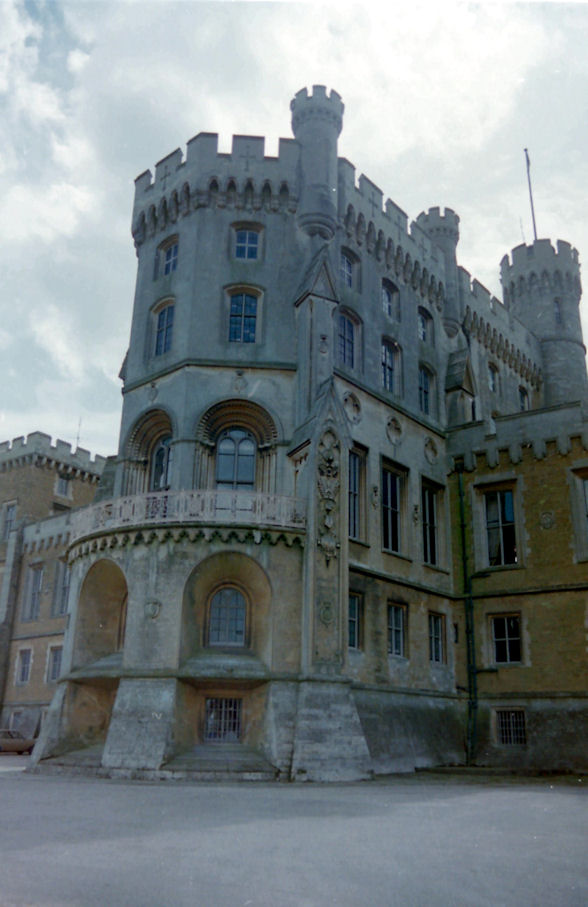 One of the tower of Belvoir Castle, Leicestershire