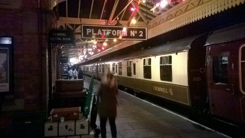 Loughborough Station on the Great Central Railway, Leicestershire
