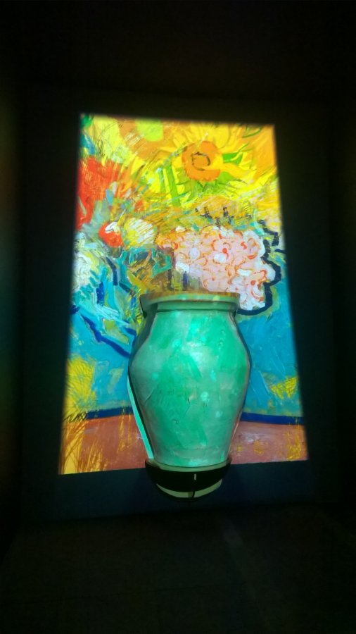 Sunflower Vase, Van Gogh Expo, Leicester
