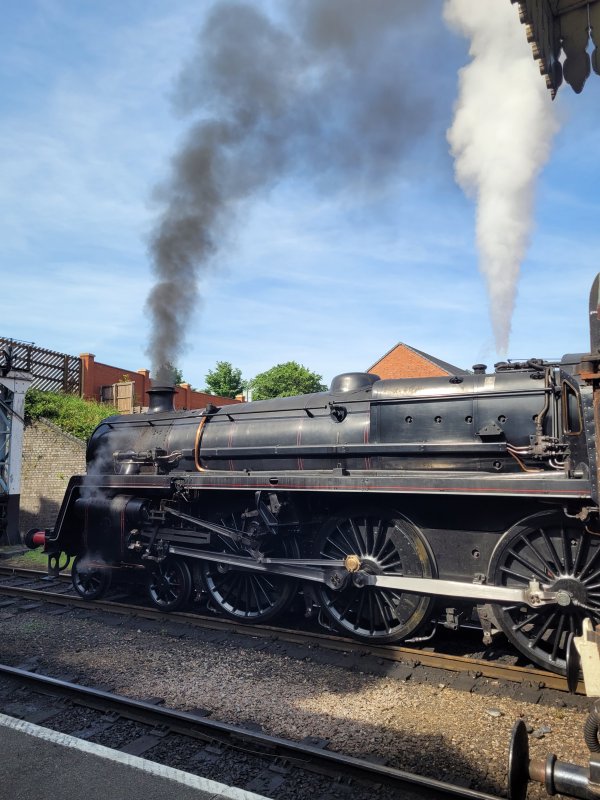 Steam Train at Loughborough - Great Central Railway, Leicestershire