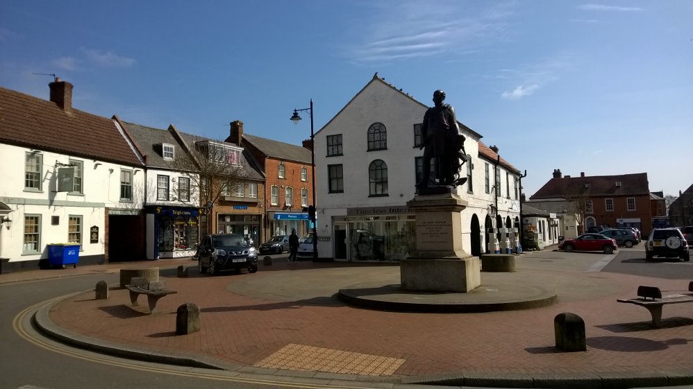 Sir John Franklin Statue, Spilsby, Lincolnshire