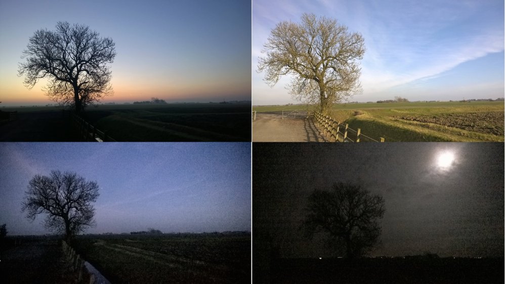 Morning, Noon, Evening and Night in Frithville, Lincolnshire