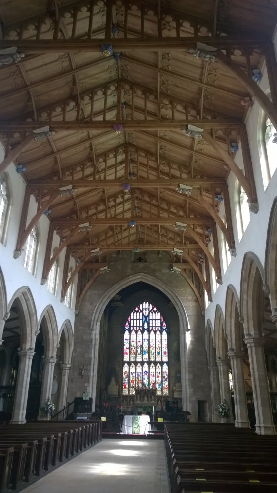 Inside Louth Church, Lincolnshire